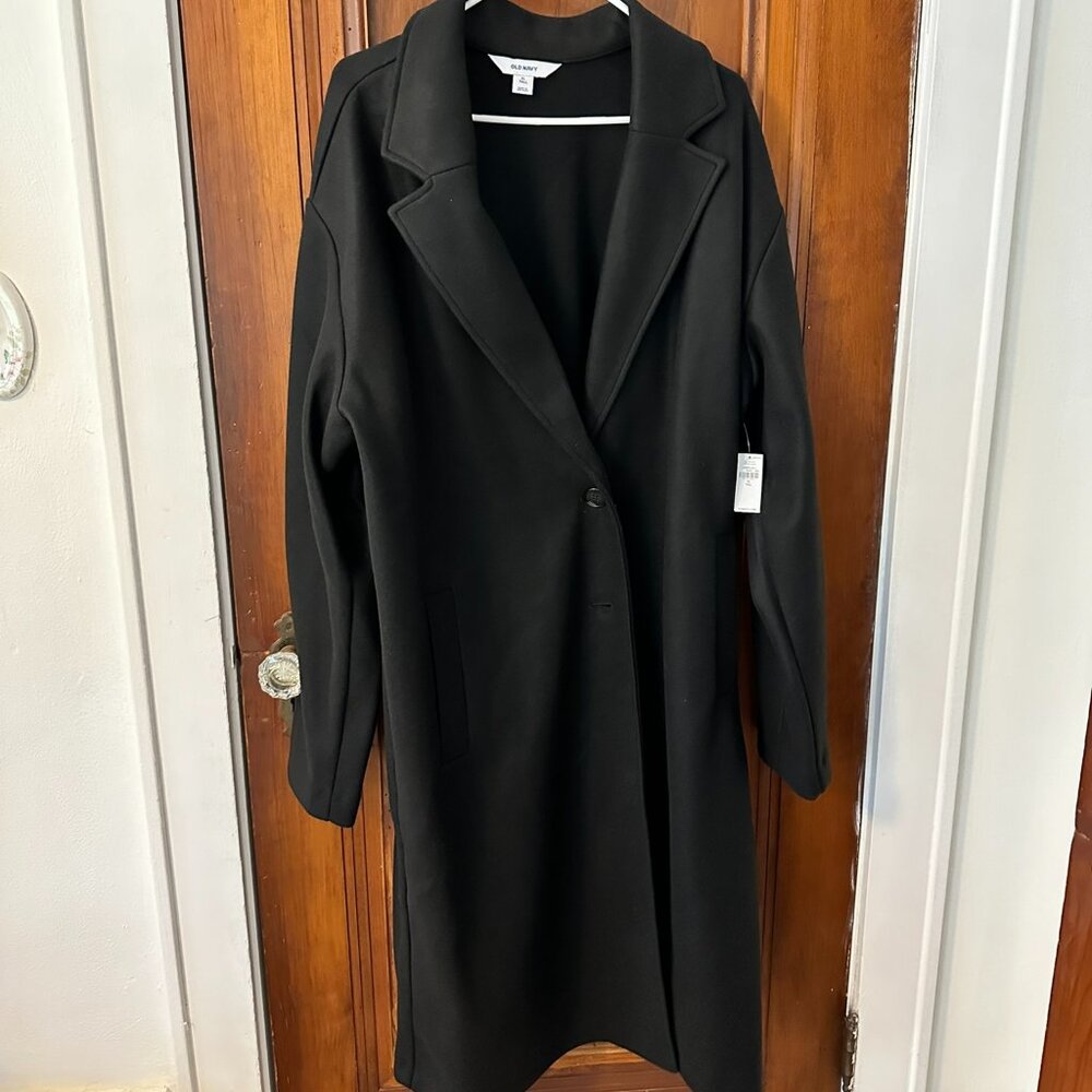 Old Navy Soft-Brushed Long Overcoat for Women (XL Tall)  NWT